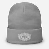 Drink Local Embroidered Beanie Cap