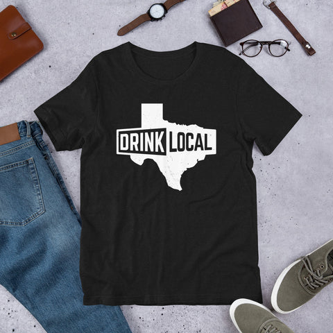 Drink Local Short-Sleeve Unisex T-Shirt