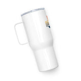Drink Local Sunset Travel mug with a handle