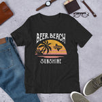 Beer, Beach, Sunshine Drink Local t-shirt