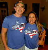 America - Drink Local Short Sleeve T-Shirt