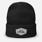 Drink Local Embroidered Beanie Cap