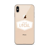 iPhone Case Drink Local White logo